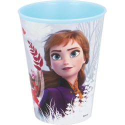 Bicchiere Bambini Frozen Disney 260 ml – Plastica Riutilizzabile, Leggero e Sicuro