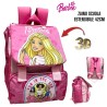 Zaino Estensibile Barbie 3D per Scuola – 40x29x14 cm – Ergonomico, Schienale Imbottito, Tasche Laterali Design Ufficiale