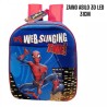 Kit Scuola Asilo Marvel Spiderman | Zaino 3D con LED + Astuccio 3 Zip Completo Giotto | Zainetto Uomo Ragno 32x26x11 cm