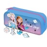 Astuccio Scuola Frozen Disney in Silicone – Con 4 Patch Intercambiabili dei Personaggi