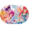Set Scuola Asilo Winx Club 4 Pezzi – Zaino, Borraccia, Bicchiere e Tovaglietta