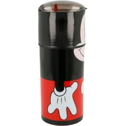 Borraccia Disney Topolino Mickey Mouse 350ml con Beccuccio Ripiegabile – Bottiglia Senza BPA per Bambini, Scuola e Tempo Libero