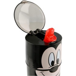 Borraccia Disney Topolino Mickey Mouse 350ml con Beccuccio Ripiegabile – Bottiglia Senza BPA per Bambini, Scuola e Tempo Libero