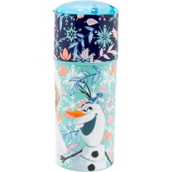 Borraccia Frozen Disney Anna & Elsa 350ml con Beccuccio Ripiegabile – Ideale per Scuola, Asilo e Tempo Libero