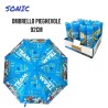 Ombrello Pieghevole Bambino Sonic Antivento 92 cm – Struttura Rinforzata, Sicuro e Compatto, Ideale per Zaino