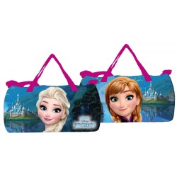 Borsone Frozen Disney 43x24x24 cm – Borsa sportiva scuola e tempo libero con tracolla regolabile