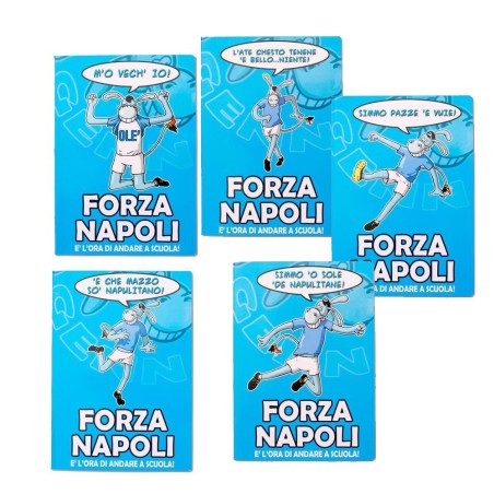 Maxi Quaderno 20+1 Fogli 80gr Rigatura A – Pacco Assortito Gennarif Napoli Scuola e Ufficio