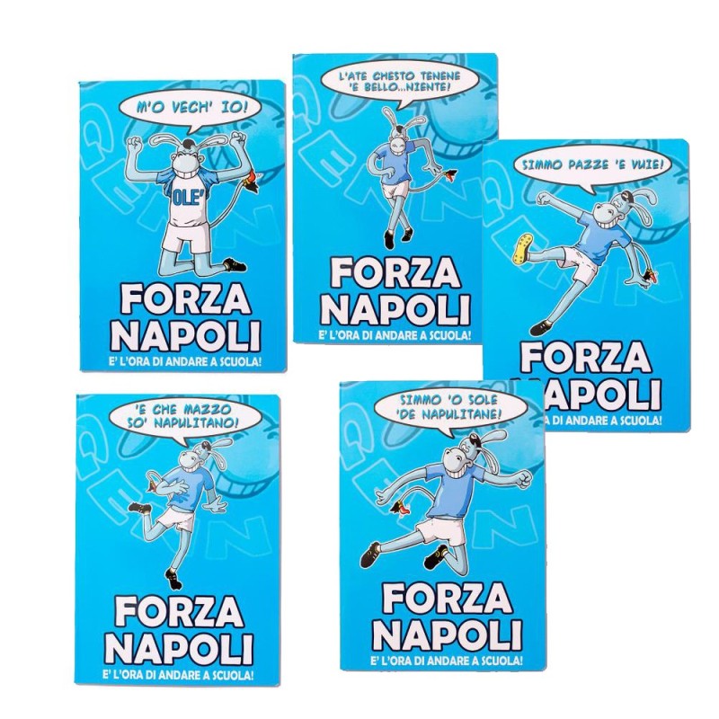 Maxi Quaderno 20+1 Fogli 80gr Rigatura B – Pacco Assortito Gennarif Napoli Scuola e Ufficio