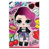Scaldacollo Bambina LOL Surprise in Pile Termico con Coulisse – Sciarpa Multifunzionale Invernale 25x22 cm