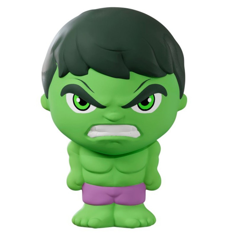 Squishy Marvel Hulk 9,5 cm – Giocattolo Antistress Morbido e Flessibile per Bambini e Collezionisti