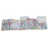 Biglietto Augurale Compleanno 6 Ante – Elefantini in Festa con Scritta “Happy Birthday” – Cartoncino Colorato e Allegro