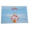 Biglietto Augurale Compleanno 6 Ante – Elefantini in Festa con Scritta “Happy Birthday” – Cartoncino Colorato e Allegro