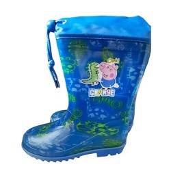 Stivali Pioggia 28-29 Peppa Pig George – Stivaletti Gomma Impermeabili Stivali Antiscivolo Colorati per Bambini