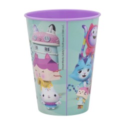 Bicchiere in Plastica 260 ml Gabby’s Dollhouse – Ideale per Scuola e Tempo Libero