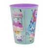 Bicchiere in Plastica 260 ml Gabby’s Dollhouse – Ideale per Scuola e Tempo Libero