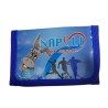 Portafoglio Calcio Napoli per Bambino – Wallet Partenopei con Chiusura in Velcro e Portamonete 22x11cm