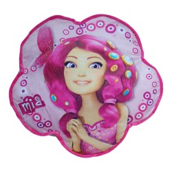 Cuscino Sagomato Fiore Rosa Mia and Me 55 cm – Morbido Cuscino Decorativo Ufficiale Disney per Bambine e Camerette