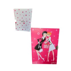 "Diario Segreto Top Model 4 in 1: Diario con Lucchetto, Rubrica, Notes Agendina e Rubrica Telefonica - Formato 20x18 cm"