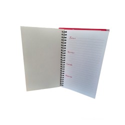"Diario Segreto Top Model 4 in 1: Diario con Lucchetto, Rubrica, Notes Agendina e Rubrica Telefonica - Formato 20x18 cm"