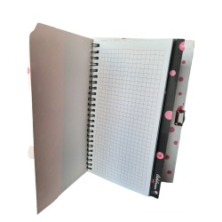 "Diario Segreto Top Model 4 in 1: Diario con Lucchetto, Rubrica, Notes Agendina e Rubrica Telefonica - Formato 20x18 cm"