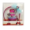 Set Accessori Capelli Minnie Mouse 7 Pezzi – Cerchietto, Mollette ed Elastici | Disney Ufficiale | Idea Regalo Bambina