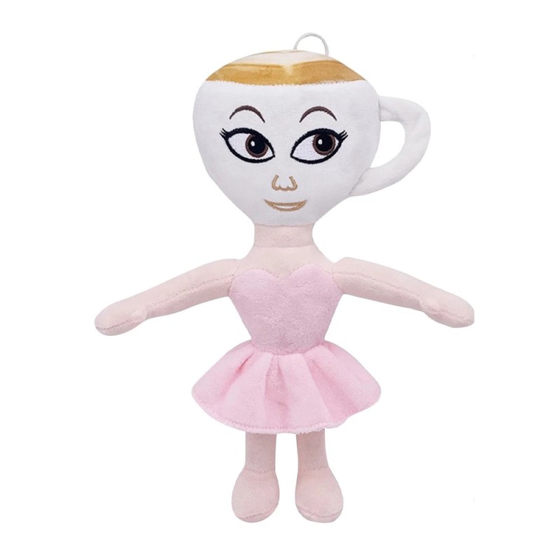 Peluche Ballerina Cappuccina 30cm – Pupazzo Morbido Brainrot Italiano per Bambini