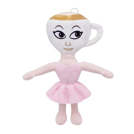 Peluche Ballerina Cappuccina 30cm – Pupazzo Morbido Brainrot Italiano per Bambini