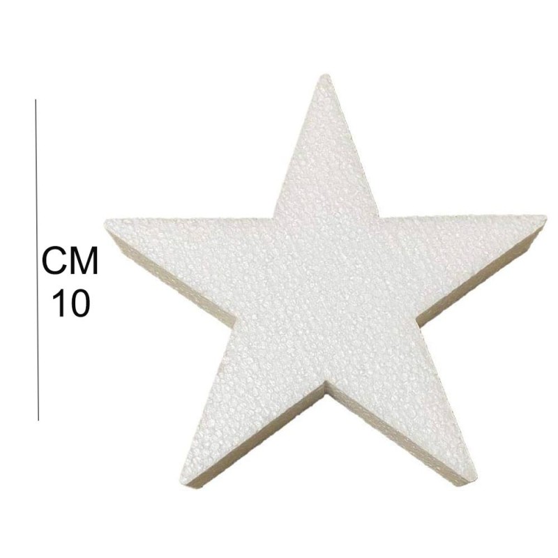 Base Stella in Polistirolo Professionale per Cake Design – Dummy Cake Alta Densità (H 10cm) – Varie Dimensioni