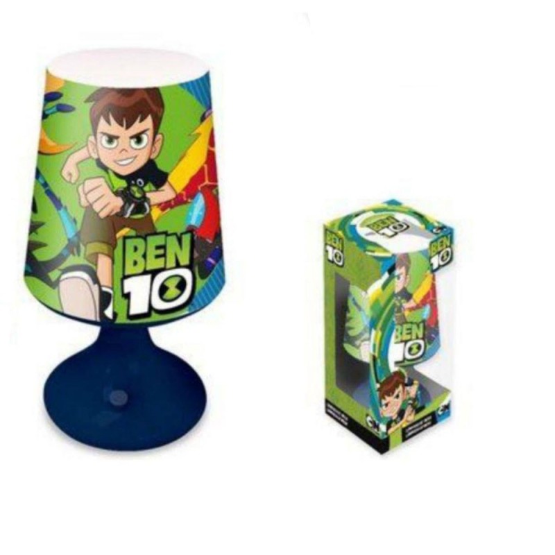 Mini Lampada Ben 10 LED Notturna per Bambini, Lampadina Portatile da Comodino Senza Fili, Ufficiale