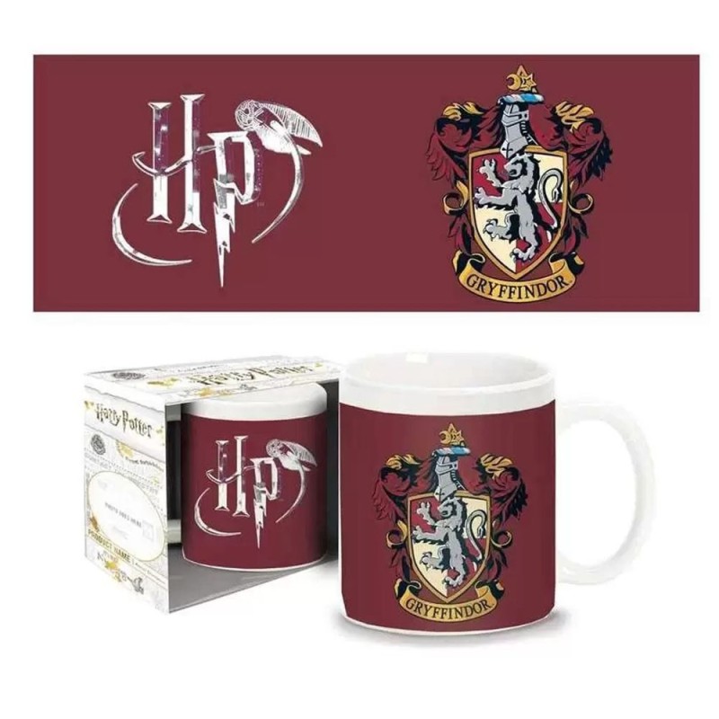 Tazza Harry Potter Grifondoro 325ml – Prodotto Ufficiale, Ceramica, Idea Regalo Fan Hogwarts
