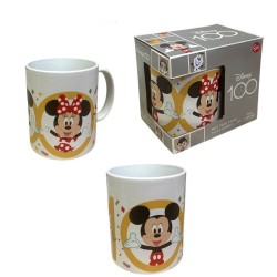 Tazza Mug Minnie & Mickey 350ml in Ceramica con Confezione Regalo – Idea Regalo Bambini e Amanti Disney