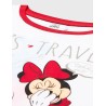 T-Shirt Minnie Disney Bambina 4 Anni Manica Corta Cotone Maglietta Estate Top Baby Girl