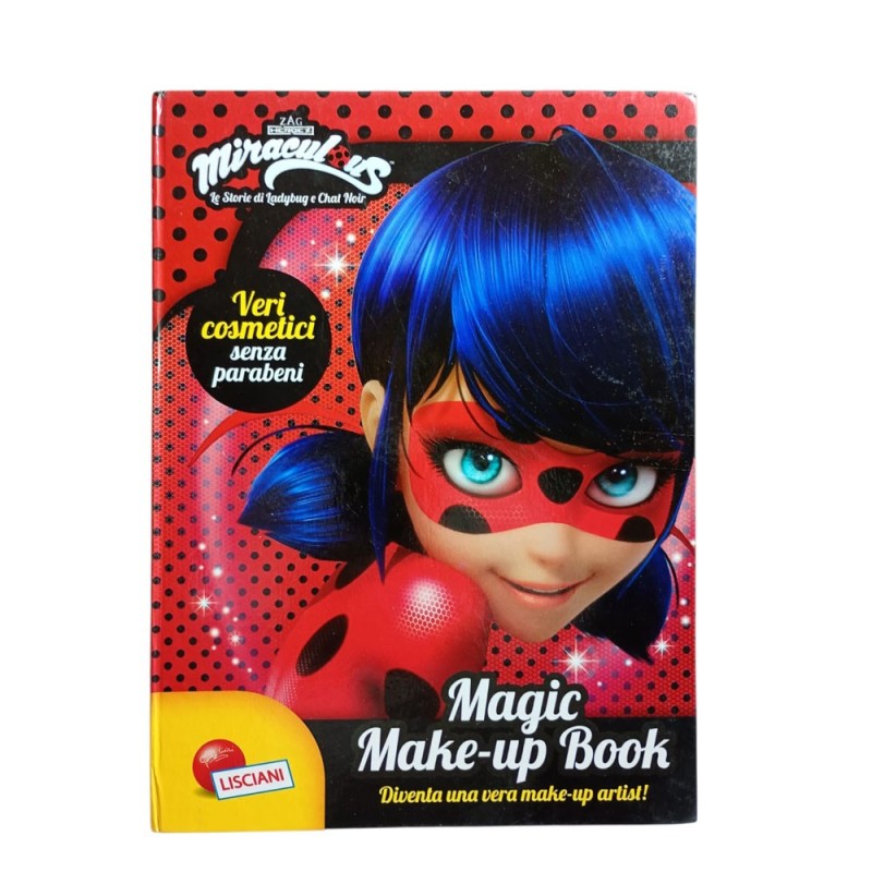Magic Book Make-Up Miraculous Disney – Sketchbook Creativo con Veri Cosmetici | Diventa Make-Up Artist di Ladybug