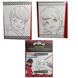 Magic Book Make-Up Miraculous Disney – Sketchbook Creativo con Veri Cosmetici | Diventa Make-Up Artist di Ladybug