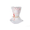 Cuscino Decorativo Halloween con Schizzi di Sangue - Bianco e Rosso, Perfetto per Decorazioni Horror