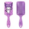 Spazzola Piatta Kuromi 22 cm con Personaggio 3D – Capelli Perfetti con Stile Kawaii!