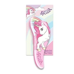 Spazzola Magica Disney a Forma di Unicorno – Morbidezza Incantata per Ogni Capello 7,5x19,5x3 cm