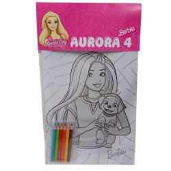 Set da Colorare Barbie Personalizzato