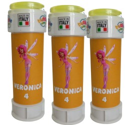 Bolle di Sapone Personalizzate con Nome ed Età – Mia & Me | Regalini Unici per Fine Festa di Compleanno