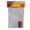 Kit Festa Marvel Avengers Personalizzato – Album da Colorare + Matite Regalini Fine Festa per Compleanno, Bambino