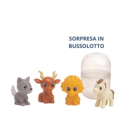 Set 24 Bussolotti Animali per Bambini – Regalini Fine Festa Compleanno, Gadget Colorati e Sorprese per Party a Tema