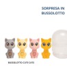 Set 24 Bussolotti con Gattini – Regalini Fine Festa Compleanno Bambini, Gadget Tema Gatti, Idea Ricordo Economica e Colorata