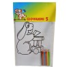 Album da Colorare di Pimpa Personalizzato con Nome ed Età – Kit Creativo per Festa di Compleanno Bambini, Regalino Originale