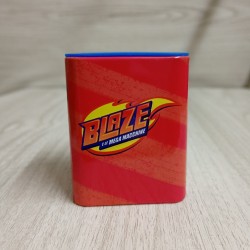 Temperamatite Blaze con Serbatoio in Latta – 2 Fori in Plastica, Compatto e Pratico, 7 cm, Perfetto per Scuola e Casa