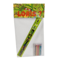 Kit Regalino Tartarughe Ninja Personalizzato con Nome ed Età – Gadget Compleanno Bambini Pronto