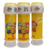 Bolle di Sapone Minions Personalizzate – Regalini Fine Festa con Nome e Età