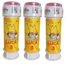 Regalini Fine Festa Pokémon Bolle di Sapone Personalizzate con Nome ed Età – Gadget Compleanno Bambini