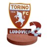 Centro Tavola FC Torino Personalizzato 3D in Polistirolo – Decorazione Compleanno Granata con Nome ed Età