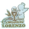 Scritta Prima Comunione in Polistirolo Personalizzata con Nome Oro 50 cm – Decorazione Comunione Bambino Bambina