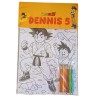 Album da Colorare Dragon Ball Personalizzato – Kit Regalino Fine Festa con Nome ed Età